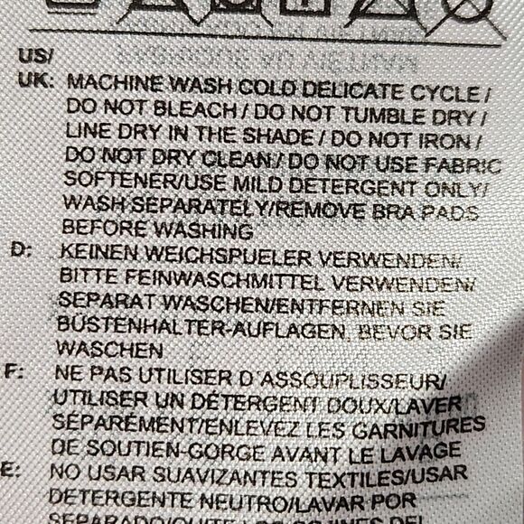 Under Armour Sports Bra Size XL D-DD Pink Medium support - Picture 13 of 13